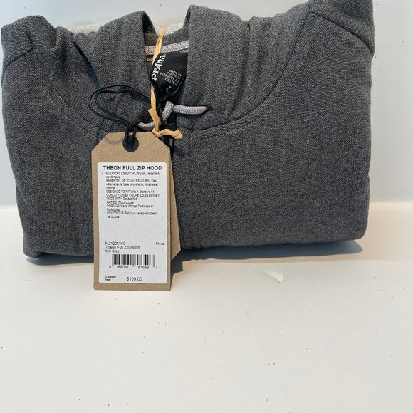 prAna Theon Full Zip Hoodie XL NWT - Picture 4 of 8